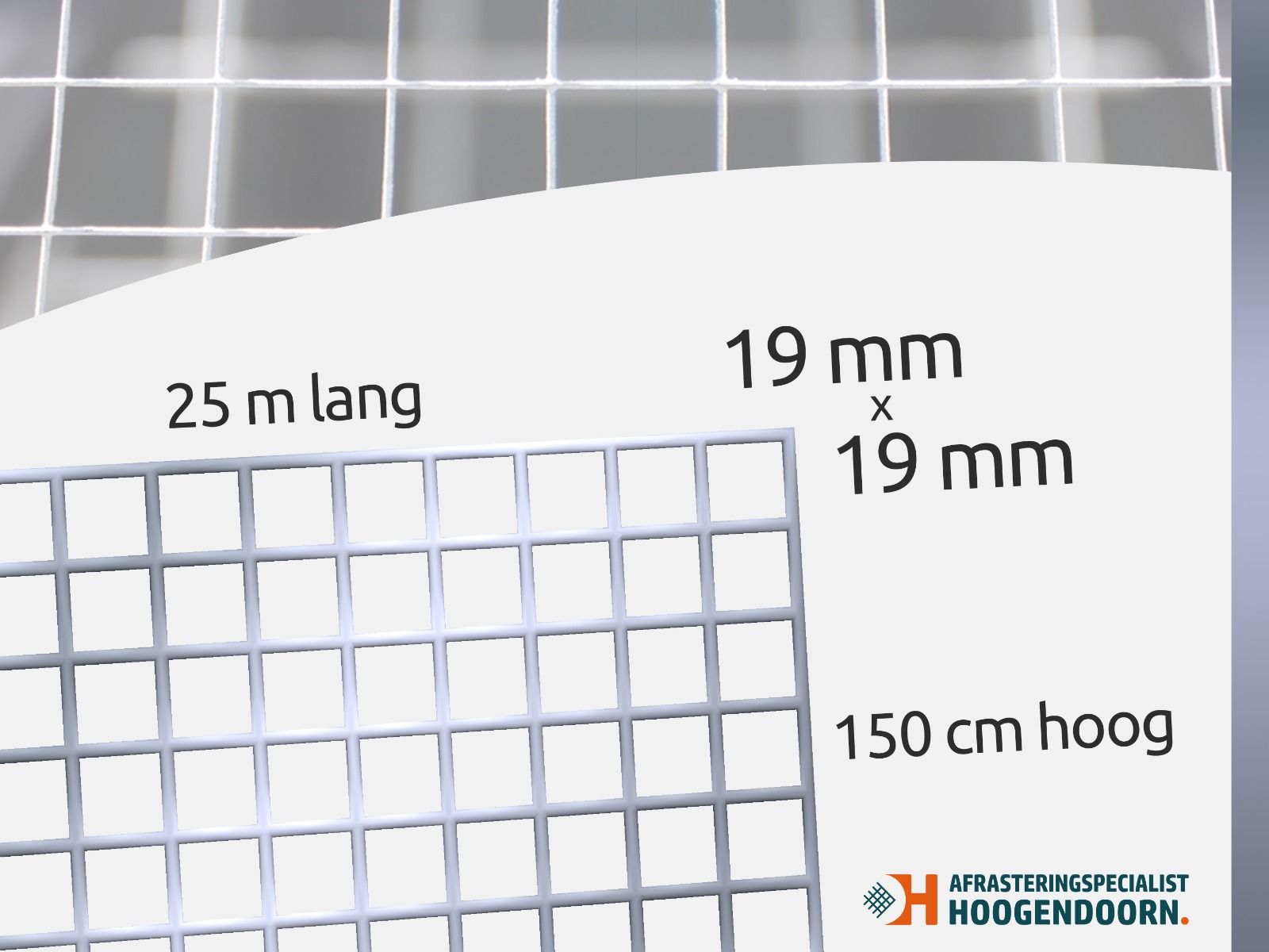 Volièregaas  Verzinkt